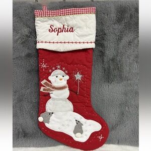 Pottery Barn Kids stocking
